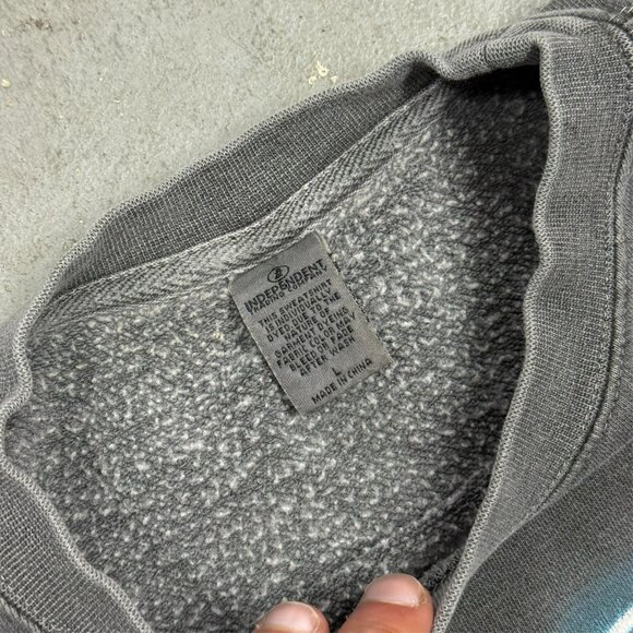 Team Sesh Bones "In Loving Memory" Graphic Crewneck Sweatshirt Merch Grey Large - Picture 6 of 8